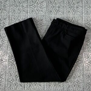 C J Banks Classic Black Straight-Leg Dress Pants 16W Petite